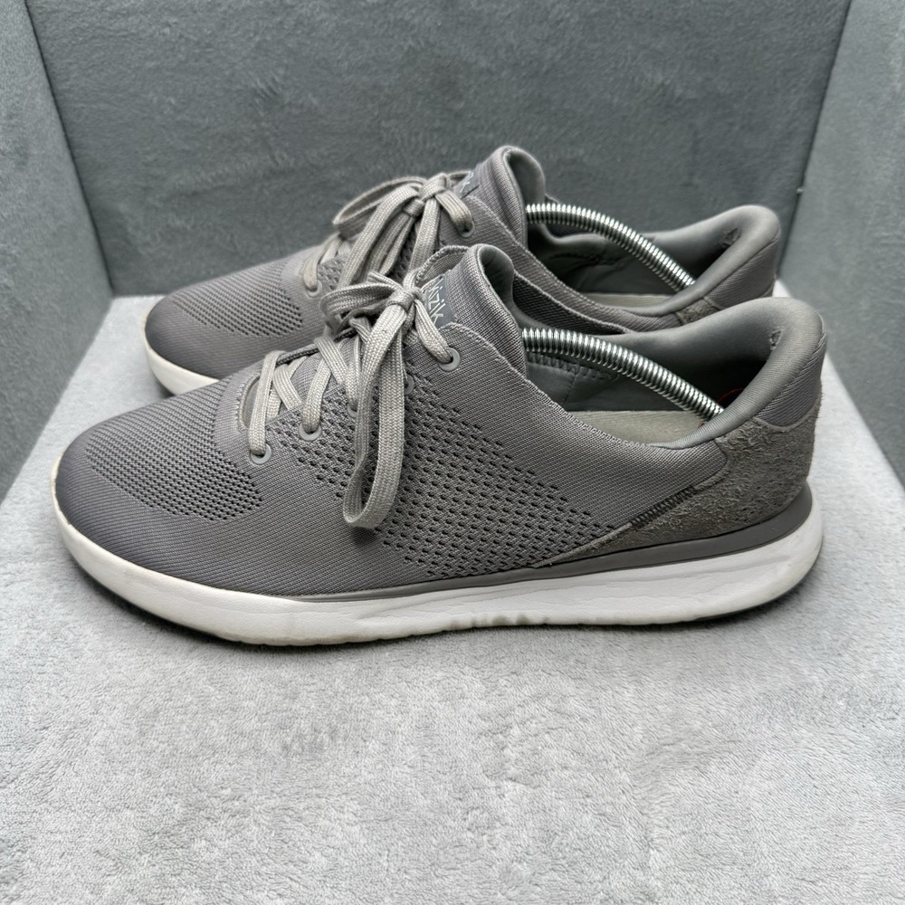 Kizik Athens Men's 12 Wide Gray Hands Free Slip On Sneakers Women's 13.5 W